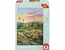 Thomas Kinkade Studios: Peaceful Valley Vineyard, Puzzle