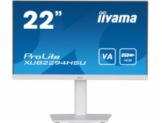 iiyama ProLite/XUB2294HSU-W2/21,5 /VA/FHD/75Hz/1ms/White/3R