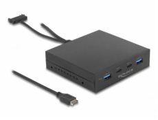 Delock 3.5” USB 3.2 Gen 2 přední panel 2 x USB Type-C™ + 2 x USB Typ-A