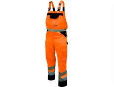 Dedrá reflexné bezpečnostné nohavice veľkosť S, oranžová (BH81SO2-S)