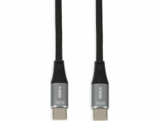 iBOX IKUTC USB-C cable 60W 1m Black