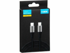 iBOX IKUTC USB-C cable 60W 2m Black