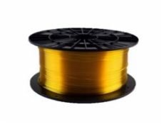 Filament PM tisková struna/filament 1,75 PETG transparentní žlutá, 1 kg