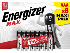 ENERGIZER BATTERIES MAX AAA LR03/8 ECO