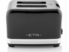 Toster Eta ETA ETA916690020 STORIO Toaster, Power 930 W, 2 slots, Stainless steel, Black