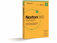 NORTON 360 STANDARD 10GB + VPN 1 uživatel pro 1 zařízení na 3 roky