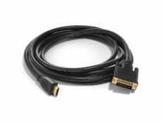 Sbox HDMI-DVI-2/R HDMI-DVI (24+1) M/M 2m