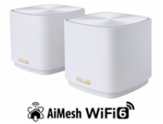 ASUS ZenWiFi XD4 Plus 2-pack white Wireless AX1800 Dual-band Mesh WiFi 6 System