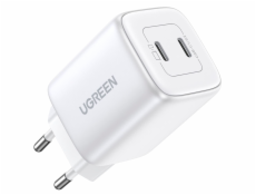 UGREEN Nexode 45W Dual USB-C PD Charger (25W+20W) white