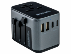 Verbatim Uni.Travel Adapt.UTA-03 USB-C 30W 2xUSB-C 2xUSB-A  49545