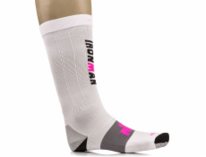 IRONMAN Skarpetki Compression Pro White/Pink r. 35-38 (11708)