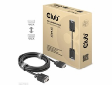 Club3D kabel VGA, M/M, 28AWG, 3m