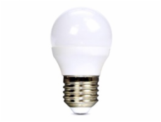 Solight LED žárovka, miniglobe, 6W, E27, 6000K, 510lm