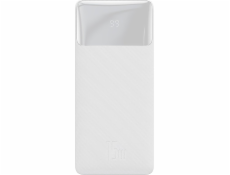 PowerBank Baseus Baseus Bipow Powerbank s 10 000 mAh 15 W White (Overseas Edition) + USB -A kábel - Micro USB 0,25 m biela (PPBD050002)