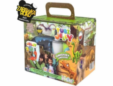 TUBAN Tubi Jelly set 6 farieb + malé akvárium - Dinosaury