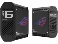 ASUS GT6 2-pack black Wireless AX10000 ROG Rapture Wifi 6 Tri-band Gaming Mesh System