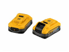 DeWalt DCBP518H2-XJ Powerstack 2x 18V XR 5Ah Akku-Set