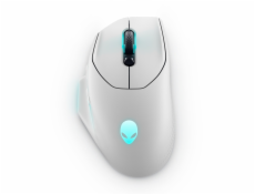 DELL myš Alienware Wireless Gaming Mouse AW620M / bezdrátová/ stříbrná