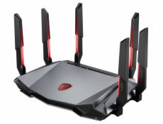 MSI herní router RadiX AXE6600 WiFi 6E Tri-Band (2,4GHz, 5GHz, 6GHz)/ RGB