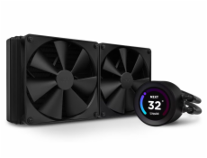 NZXT vodní chladič Kraken 280 ELITE / 2x140mm fan / 4-pin PWM / LCD disp. / 6 let