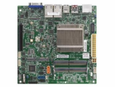 SUPERMICRO mini-ITX  MB Atom x6425E (4-core), 2x DDR4 ECC SO-DIMM, 8xSATA, 1x PCI-E 3.0 x4, 4x 1GbE LAN, IPMI, bulk