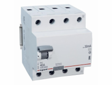Diferenciální spínač Legrand 40A 30MA AC 4P Diferenciální spínač Legrand 40A 30MA AC 4P