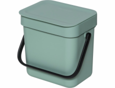 Brabantia Sort & Go Waste Bin Jade Green 3 L