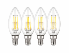 Philips LED Lamp E14 4-Pack 40W 2700K Filament candle