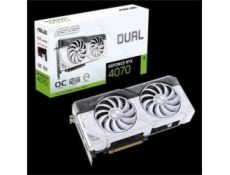 ASUS DUAL-RTX4070-O12G-WHITE 12GB/192-bit GDDR6 HDMI 3xDP