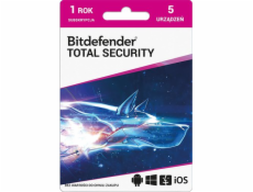 Bitdefender 5 zařízení 12 měsíců (PLBITDBS03)