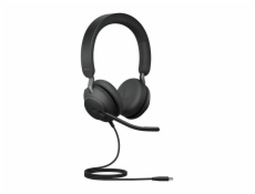 Jabra Evolve2 40 SE/Stereo/USB-C/Drát/MS/Černá