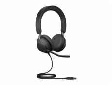 Jabra Evolve2 40 SE/Stereo/USB/Drát/Černá