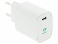 PATONA nabíječka/ USB-C/ vstup /100-240V/ výstup 5V/3.0A, 9V/2.22A, 12V/1.67A/ 20W Power delivery/ bílá