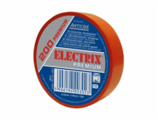 PVC izolační páska Electrix 200 0,18 mm x 19 mm x 18 m červená