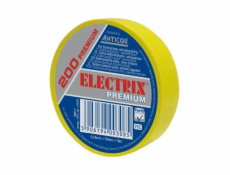 PVC izolační páska Electrix 200 0,18 mm x 19 mm x 18 m žlutá