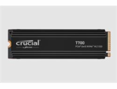 Crucial SSD 2TB T700 PCIe Gen5 NVMe TLC M.2 s chladičem