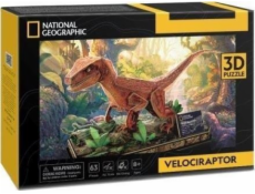 Puzzle 3D National Geographic - Welociraptor