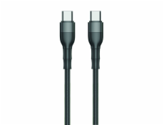 Kabel USB 2GO USB-C - USB-C 1 m Czarny (797306)