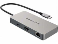 HyperDrive Koncentrator Hyper 5-Port USB-C HUB, 4K HDMI, 2x USB-A, USB-C DP, Gigabit Ethernet