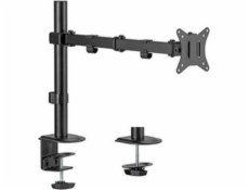 Gembird MA-D1-01 monitor mount / stand 81.3 cm (32 ) Black Desk