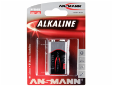 1 Ansmann Alkaline 9V block red-line