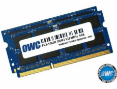 Paměť pro notebook OWC Sodimm, DDR3, 8 GB, 1333 MHz, CL9 (OWC1333DDR3S08S)