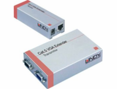 Adaptér pro přenos signálu Lindy VGA (Extender) na RJ-45 CAT5E/6 Lindy 32537 až 300 m