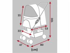 Trixie Trixie Trixie Transport Cat Dog až 15 CG 4 Universal Wheels