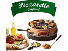 Emerio Emerio Pizza Stove, Original Pizzarette, 3 v 1 pizza grilu, patentovaný design, pro mini pizzu, skutečná rodinná zábava pro 6 lidí, PO -13255.4