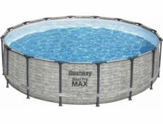 Bestway Steel Pro MAX Above Ground Pool Set Round 4.88 m x 1.22 m