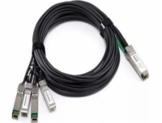 Společnost Dell Networking 40GBE (QSFP+) je 4x10GBE SFP+ pasivní kabel mědi, 0,5 m, sada zákazníků