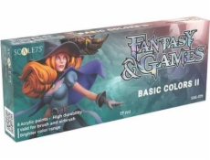 Scale75 Scale75: Fantasy & Games - Paint Set - Basic Colors II