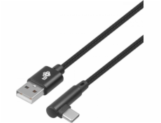 TB Touch USB-USB-C úhlový 1,5 černý kabel