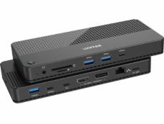 Station/Replicator Unitek Unitek USB Docking Station 4 12in1, HDMI/DP 8K, 4x USB-C, 3xusb-A, SD, PowerDelivery 100W